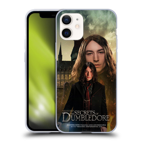 Fantastic Beasts: Secrets of Dumbledore Character Art Credence Barebone Soft Gel Case for Apple iPhone 12 Mini