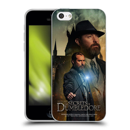Fantastic Beasts: The Secrets of Dumbledore Character Art Albus Dumbledore Soft Gel Case for Apple iPhone 5c