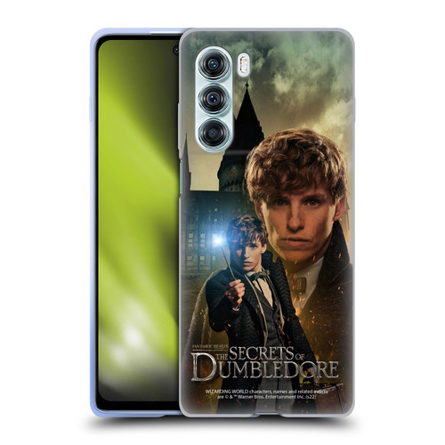 Fantastic Beasts: Secrets of Dumbledore Character Art Newt Scamander Soft Gel Case for Motorola Edge S30 / Moto G200 5G