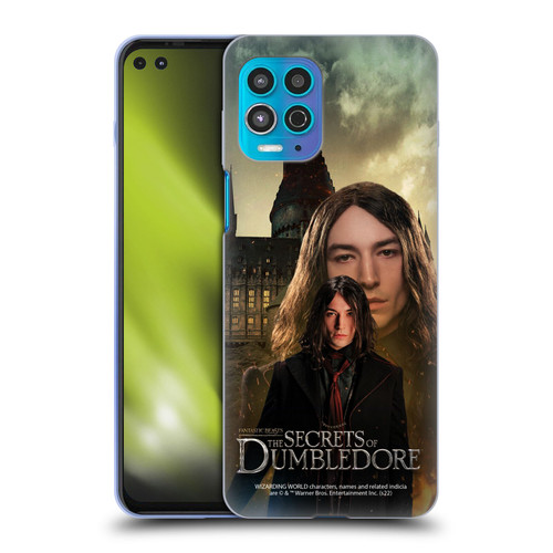 Fantastic Beasts: Secrets of Dumbledore Character Art Credence Barebone Soft Gel Case for Motorola Moto G100