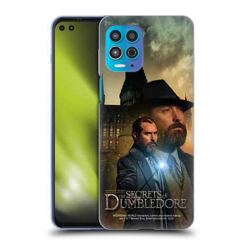 Fantastic Beasts: The Secrets of Dumbledore Character Art Albus Dumbledore Soft Gel Case for Motorola Moto G100