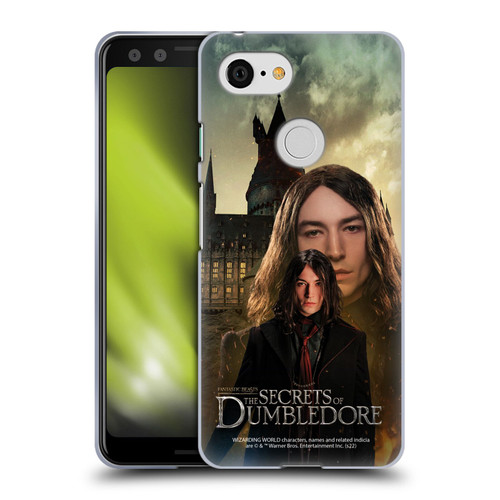 Fantastic Beasts: Secrets of Dumbledore Character Art Credence Barebone Soft Gel Case for Google Pixel 3