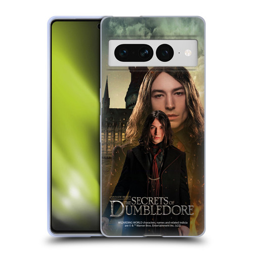 Fantastic Beasts: Secrets of Dumbledore Character Art Credence Barebone Soft Gel Case for Google Pixel 7 Pro