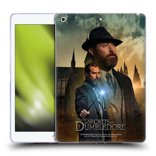 Fantastic Beasts: The Secrets of Dumbledore Character Art Albus Dumbledore Soft Gel Case for Apple iPad 10.2 2019/2020/2021