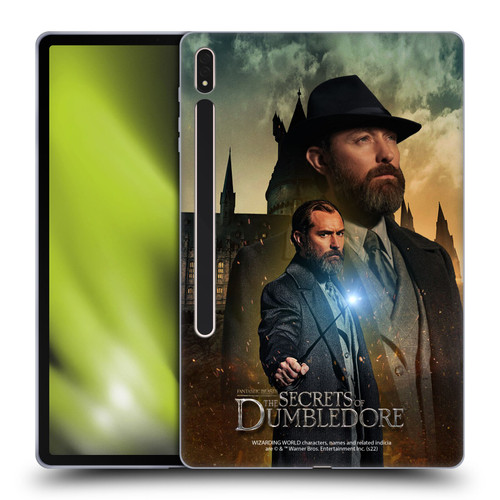 Fantastic Beasts: The Secrets of Dumbledore Character Art Albus Dumbledore Soft Gel Case for Samsung Galaxy Tab S8 Plus