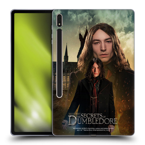 Fantastic Beasts: Secrets of Dumbledore Character Art Credence Barebone Soft Gel Case for Samsung Galaxy Tab S8 Plus