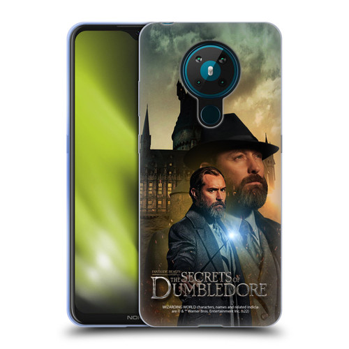 Fantastic Beasts: The Secrets of Dumbledore Character Art Albus Dumbledore Soft Gel Case for Nokia 5.3