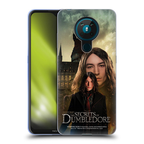 Fantastic Beasts: Secrets of Dumbledore Character Art Credence Barebone Soft Gel Case for Nokia 5.3