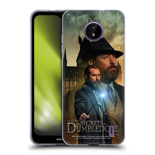 Fantastic Beasts: The Secrets of Dumbledore Character Art Albus Dumbledore Soft Gel Case for Nokia C10 / C20