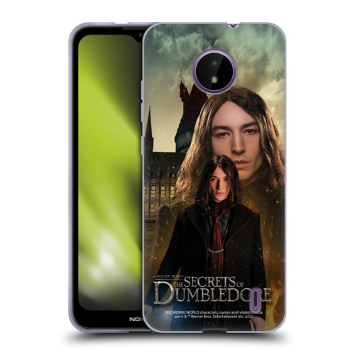 Fantastic Beasts: Secrets of Dumbledore Character Art Credence Barebone Soft Gel Case for Nokia C10 / C20