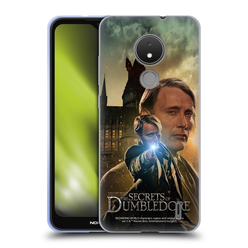 Fantastic Beasts: Secrets of Dumbledore Character Art Gellert Grindelwald Soft Gel Case for Nokia C21