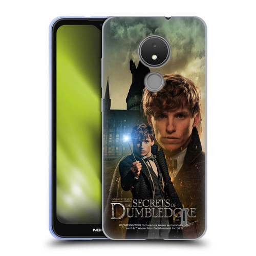 Fantastic Beasts: Secrets of Dumbledore Character Art Newt Scamander Soft Gel Case for Nokia C21