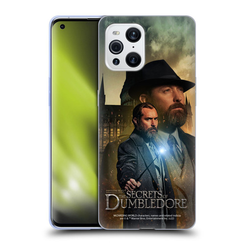 Fantastic Beasts: The Secrets of Dumbledore Character Art Albus Dumbledore Soft Gel Case for OPPO Find X3 / Pro