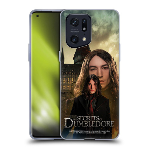 Fantastic Beasts: Secrets of Dumbledore Character Art Credence Barebone Soft Gel Case for OPPO Find X5 Pro