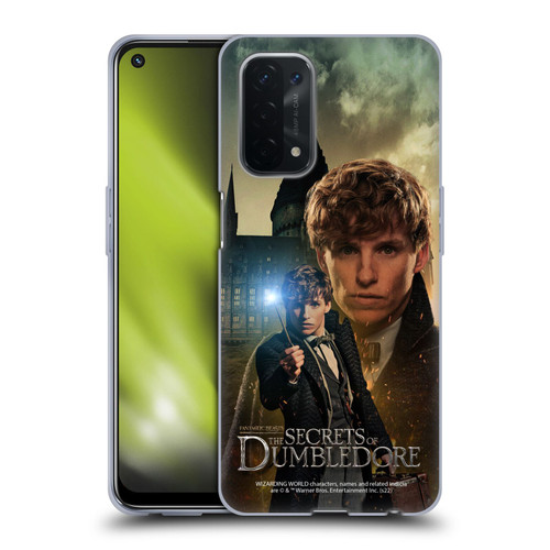 Fantastic Beasts: Secrets of Dumbledore Character Art Newt Scamander Soft Gel Case for OPPO A54 5G