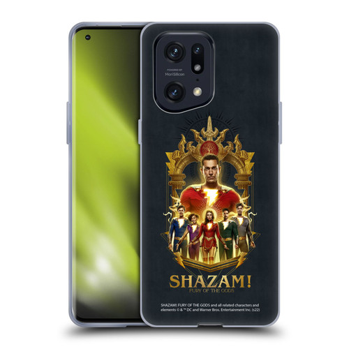 Shazam!: Fury Of The Gods Graphics Group Soft Gel Case for OPPO Find X5 Pro