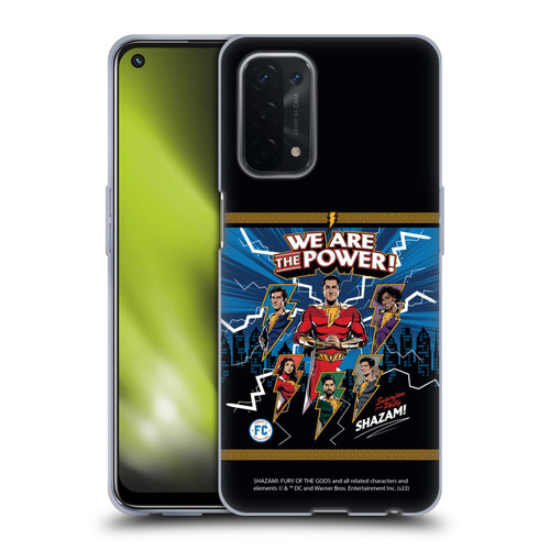 Shazam!: Fury Of The Gods Graphics Character Art Soft Gel Case for OPPO A54 5G