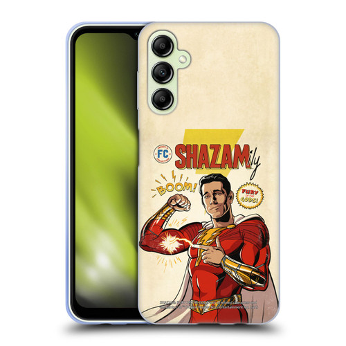 Shazam!: Fury Of The Gods Graphics Comic Soft Gel Case for Samsung Galaxy A14 5G