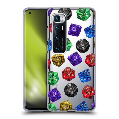 Stanley Morrison Art Six Dragons Gaming Dice Set Soft Gel Case for Xiaomi Mi 10 Ultra 5G
