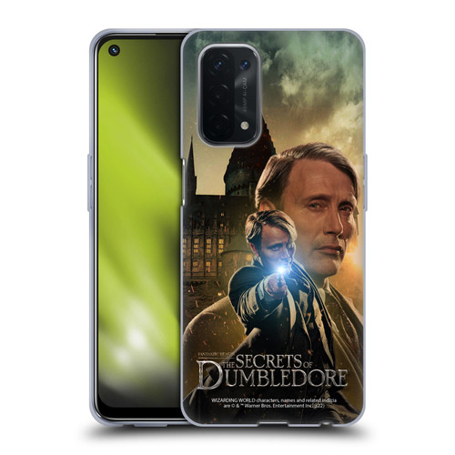 Fantastic Beasts: Secrets of Dumbledore Character Art Gellert Grindelwald Soft Gel Case for OPPO A54 5G