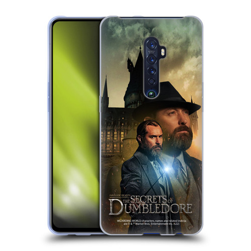 Fantastic Beasts: The Secrets of Dumbledore Character Art Albus Dumbledore Soft Gel Case for OPPO Reno 2