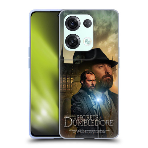 Fantastic Beasts: The Secrets of Dumbledore Character Art Albus Dumbledore Soft Gel Case for OPPO Reno8 Pro