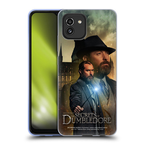 Fantastic Beasts: The Secrets of Dumbledore Character Art Albus Dumbledore Soft Gel Case for Samsung Galaxy A03 (2021)