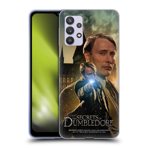 Fantastic Beasts: Secrets of Dumbledore Character Art Gellert Grindelwald Soft Gel Case for Samsung Galaxy A32 5G / M32 5G (2021)