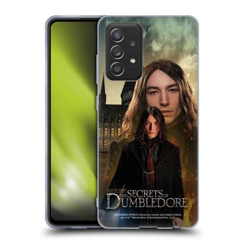 Fantastic Beasts: Secrets of Dumbledore Character Art Credence Barebone Soft Gel Case for Samsung Galaxy A52 / A52s / 5G (2021)