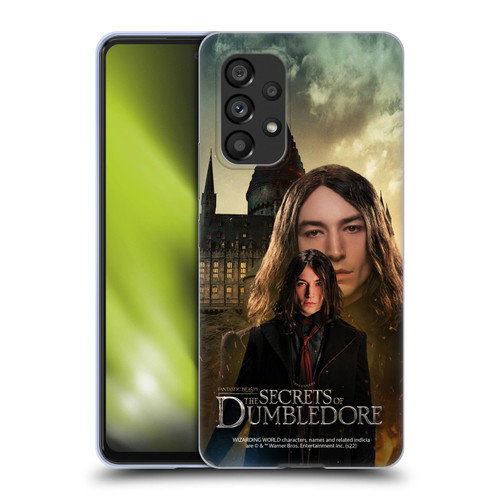 Fantastic Beasts: Secrets of Dumbledore Character Art Credence Barebone Soft Gel Case for Samsung Galaxy A53 5G (2022)