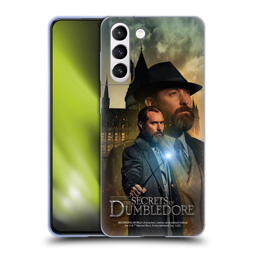 Fantastic Beasts: The Secrets of Dumbledore Character Art Albus Dumbledore Soft Gel Case for Samsung Galaxy S21 5G