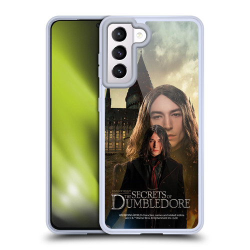 Fantastic Beasts: Secrets of Dumbledore Character Art Credence Barebone Soft Gel Case for Samsung Galaxy S21 5G