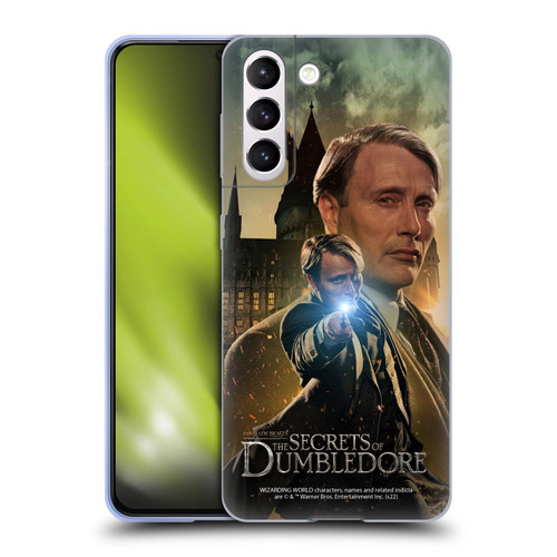 Fantastic Beasts: Secrets of Dumbledore Character Art Gellert Grindelwald Soft Gel Case for Samsung Galaxy S21 5G