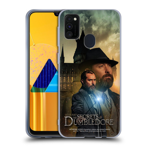 Fantastic Beasts: The Secrets of Dumbledore Character Art Albus Dumbledore Soft Gel Case for Samsung Galaxy M30s (2019)/M21 (2020)