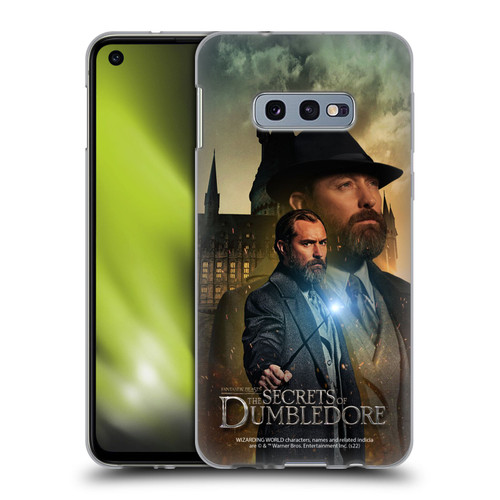 Fantastic Beasts: The Secrets of Dumbledore Character Art Albus Dumbledore Soft Gel Case for Samsung Galaxy S10e