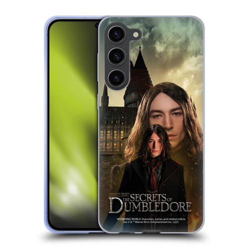 Fantastic Beasts: Secrets of Dumbledore Character Art Credence Barebone Soft Gel Case for Samsung Galaxy S23+ 5G