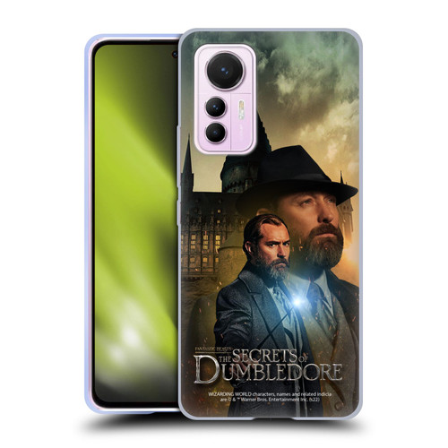 Fantastic Beasts: The Secrets of Dumbledore Character Art Albus Dumbledore Soft Gel Case for Xiaomi 12 Lite