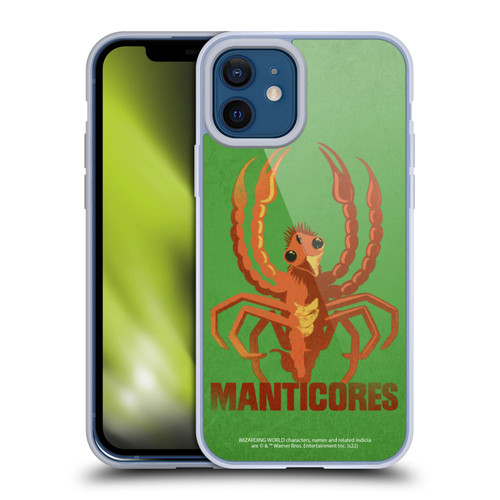 Fantastic Beasts: Secrets of Dumbledore Graphic Badges Manticores Soft Gel Case for Apple iPhone 12 / iPhone 12 Pro