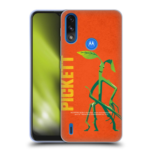 Fantastic Beasts: Secrets of Dumbledore Graphic Badges Pickett Soft Gel Case for Motorola Moto E7 Power / Moto E7i Power