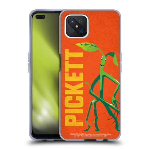Fantastic Beasts: Secrets of Dumbledore Graphic Badges Pickett Soft Gel Case for OPPO Reno4 Z 5G