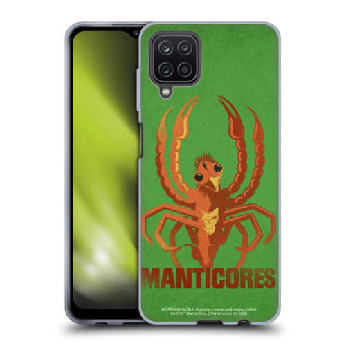 Fantastic Beasts: Secrets of Dumbledore Graphic Badges Manticores Soft Gel Case for Samsung Galaxy A12 (2020)