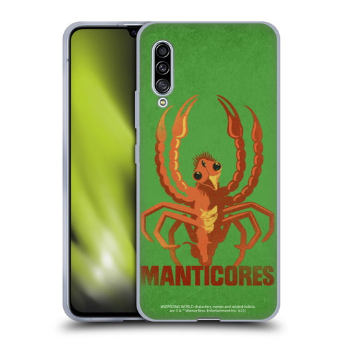 Fantastic Beasts: Secrets of Dumbledore Graphic Badges Manticores Soft Gel Case for Samsung Galaxy A90 5G (2019)
