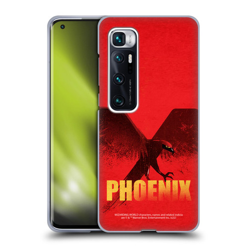 Fantastic Beasts: Secrets of Dumbledore Graphic Badges Phoenix Soft Gel Case for Xiaomi Mi 10 Ultra 5G