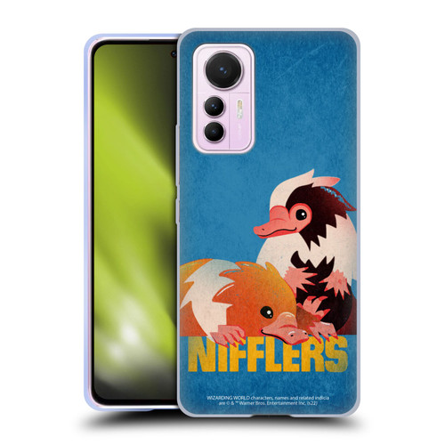 Fantastic Beasts: Secrets of Dumbledore Graphic Badges Nifflers Soft Gel Case for Xiaomi 12 Lite