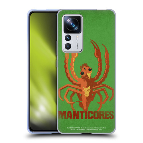 Fantastic Beasts: Secrets of Dumbledore Graphic Badges Manticores Soft Gel Case for Xiaomi 12T Pro