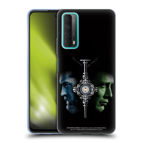 Fantastic Beasts: Secrets of Dumbledore Graphic Core Dumbledore And Grindelwald Soft Gel Case for Huawei P Smart (2021)