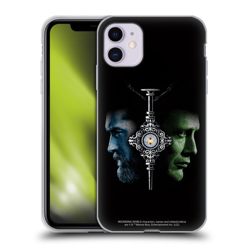 Fantastic Beasts: Secrets of Dumbledore Graphic Core Dumbledore And Grindelwald Soft Gel Case for Apple iPhone 11