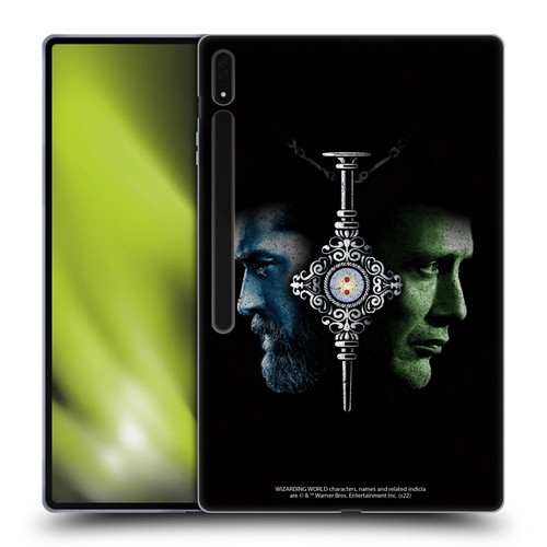 Fantastic Beasts: Secrets of Dumbledore Graphic Core Dumbledore And Grindelwald Soft Gel Case for Samsung Galaxy Tab S8 Ultra