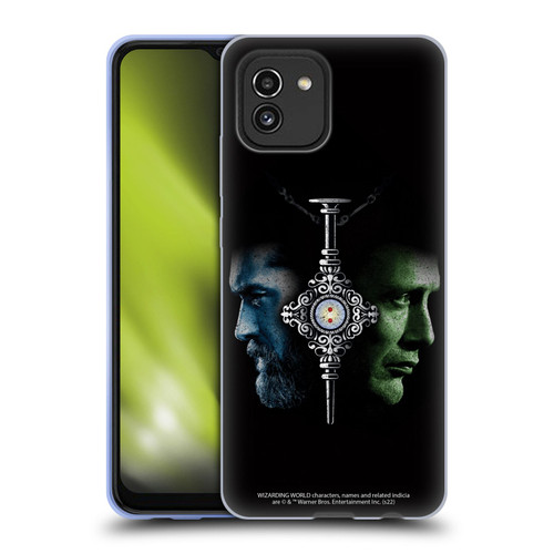 Fantastic Beasts: Secrets of Dumbledore Graphic Core Dumbledore And Grindelwald Soft Gel Case for Samsung Galaxy A03 (2021)