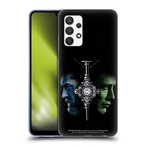 Fantastic Beasts: Secrets of Dumbledore Graphic Core Dumbledore And Grindelwald Soft Gel Case for Samsung Galaxy A32 (2021)